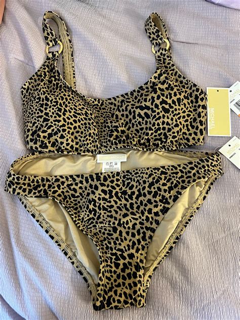 clearance michael kors swimsuits|michael kors bikini bottom swimwear.